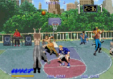 Hard Dunk (Japan) screen shot game playing